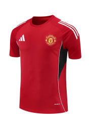 Manchester United Short Sleeve Training Kit 2025/2026 New Season Football Jersey Sports Shirt