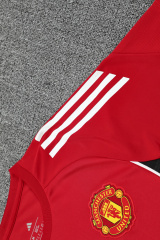 Manchester United Short Sleeve Training Kit 2025/2026 New Season Football Jersey Sports Shirt