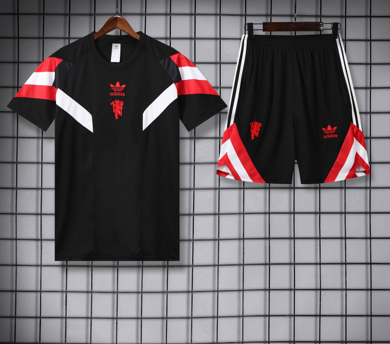 Manchester United Short Sleeve Training Kit 2025/2026 New Season Football Jersey Sports Shirt