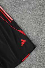Manchester United Vest Short Sleeve Training Kit 2025/2026 New Season Football Jersey Sports Shirt