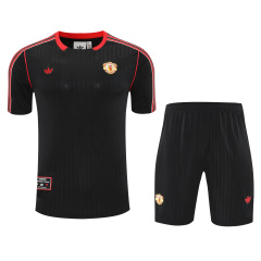 Manchester United Short Sleeve Training Kit 2025/2026 New Season Football Jersey Sports Shirt