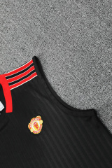Manchester United Vest Short Sleeve Training Kit 2025/2026 New Season Football Jersey Sports Shirt