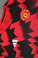 Manchester United Short Sleeve Training Kit 2025/2026 New Season Football Jersey Sports Shirt