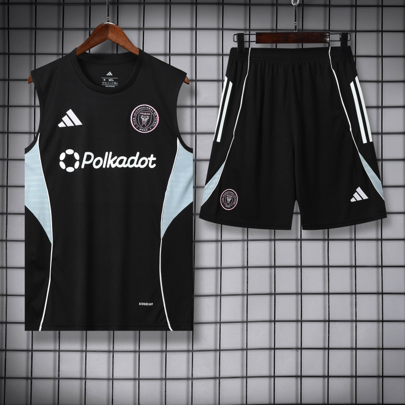 Inter Miami Short Sleeve Training Kit 2025/2026 New Season Football Jersey Sports Shirt