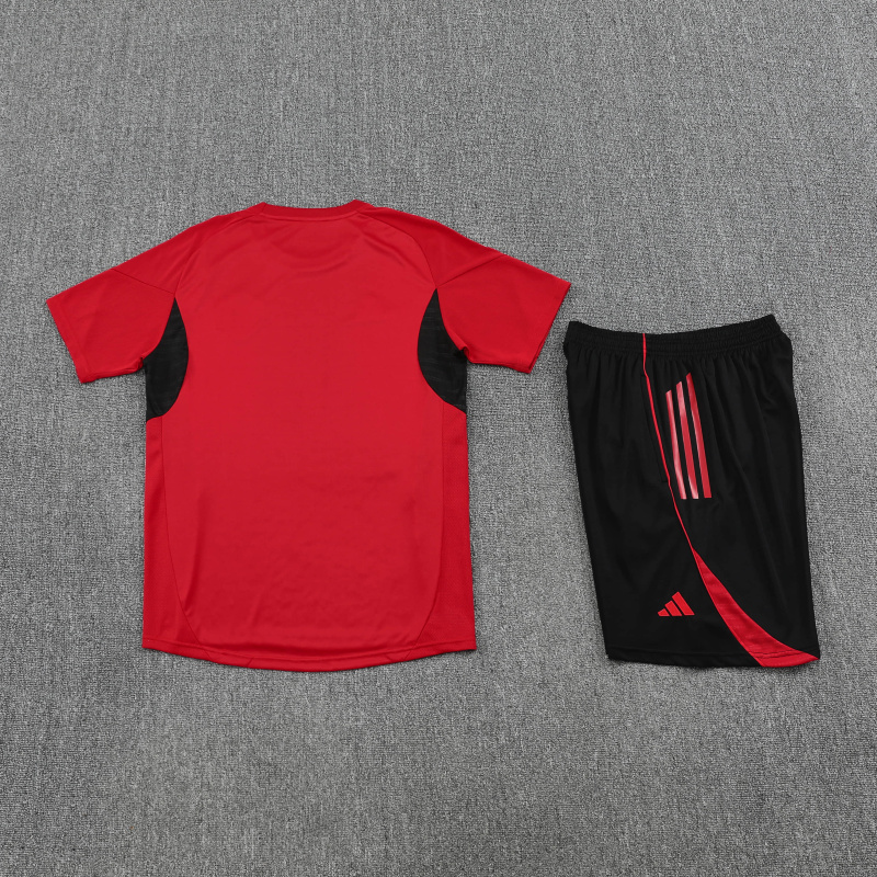 Manchester United Short Sleeve Training Kit 2025/2026 New Season Football Jersey Sports Shirt