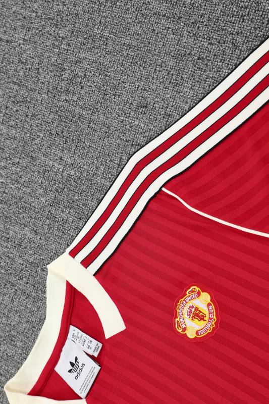 Manchester United Short Sleeve Training Kit 2025/2026 New Season Football Jersey Sports Shirt