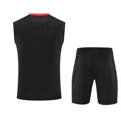 Manchester United Vest Short Sleeve Training Kit 2025/2026 New Season Football Jersey Sports Shirt