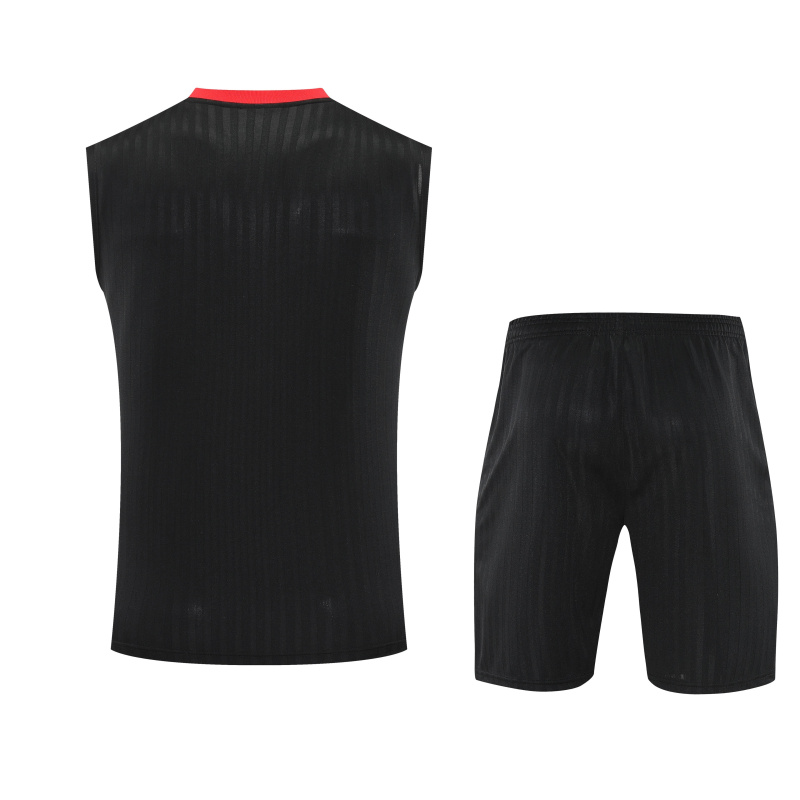 Manchester United Vest Short Sleeve Training Kit 2025/2026 New Season Football Jersey Sports Shirt