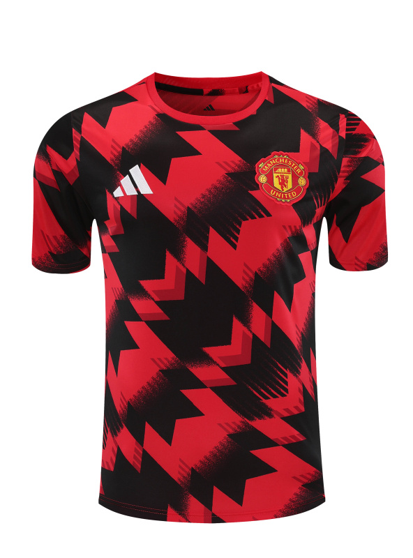 Manchester United Short Sleeve Training Kit 2025/2026 New Season Football Jersey Sports Shirt