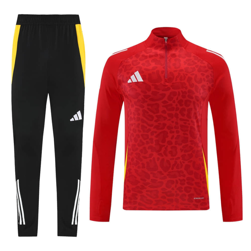 Adidas Long-sleeved half-pull training kit New Season Football Jersey Sports Shirt