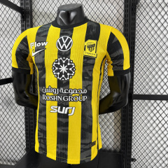 player Al Ittihad Jeddah Home 2025/2026 New Season Football Jersey Sports Shirt