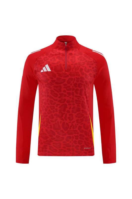 Adidas Long-sleeved half-pull training kit New Season Football Jersey Sports Shirt