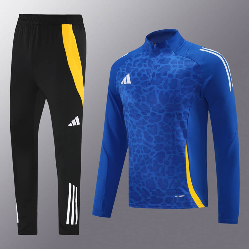 Adidas Long-sleeved half-pull training kit New Season Football Jersey Sports Shirt