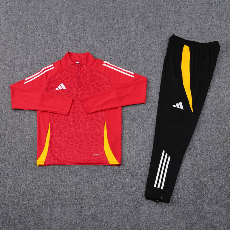 Adidas Long-sleeved half-pull training kit New Season Football Jersey Sports Shirt
