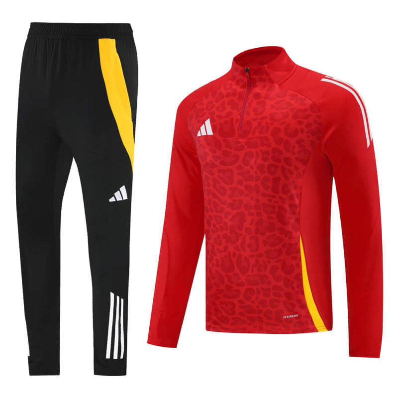 Adidas Long-sleeved half-pull training kit New Season Football Jersey Sports Shirt