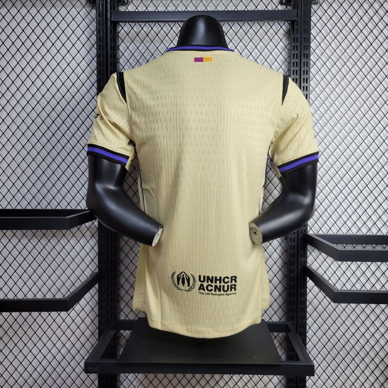Player Barcelona Away 25/26 New Season Football Jersey Sports Shirt