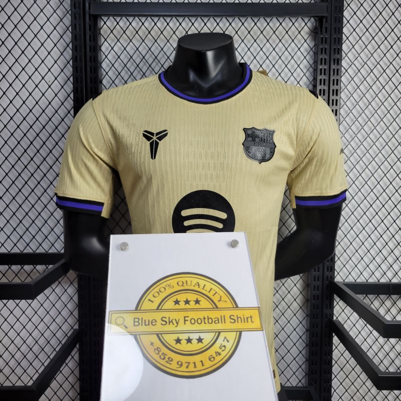 Player Barcelona Away 25/26 New Season Football Jersey Sports Shirt