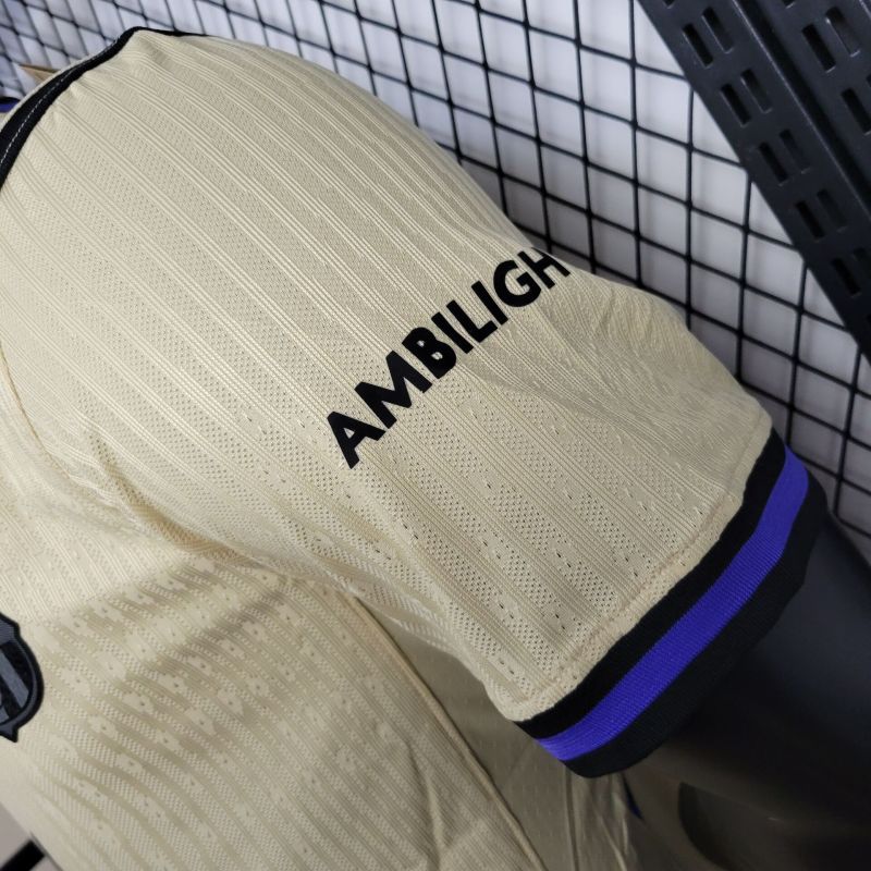 Player Barcelona Away 25/26 New Season Football Jersey Sports Shirt