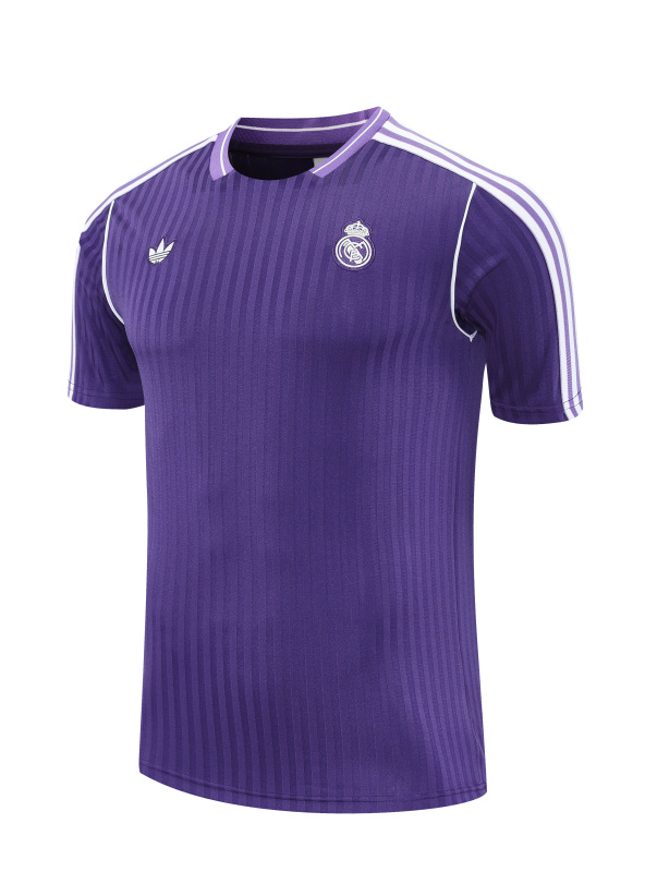 Real Madrid Short Sleeve Training Kit 2025/2026 New Season Football Jersey Sports Shirt