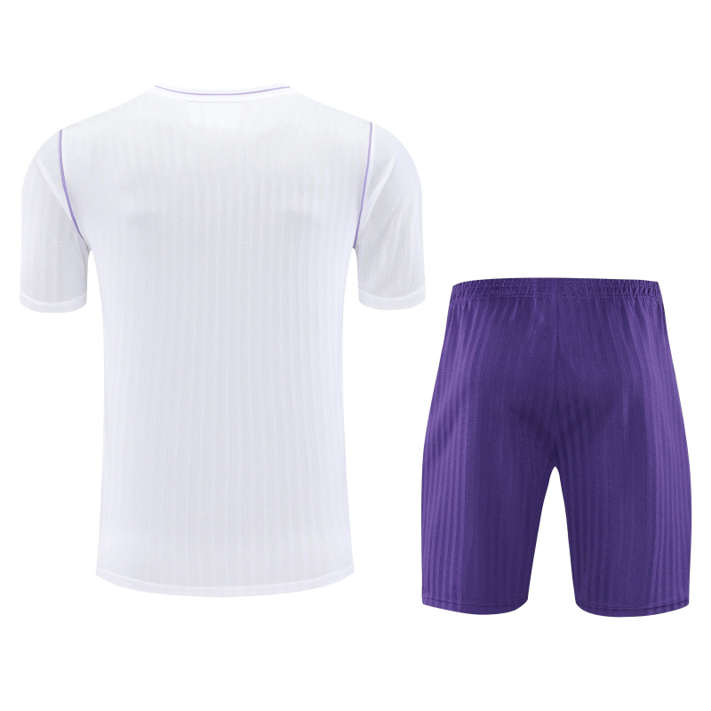 Real Madrid Short Sleeve Training Kit 2025/2026 New Season Football Jersey Sports Shirt