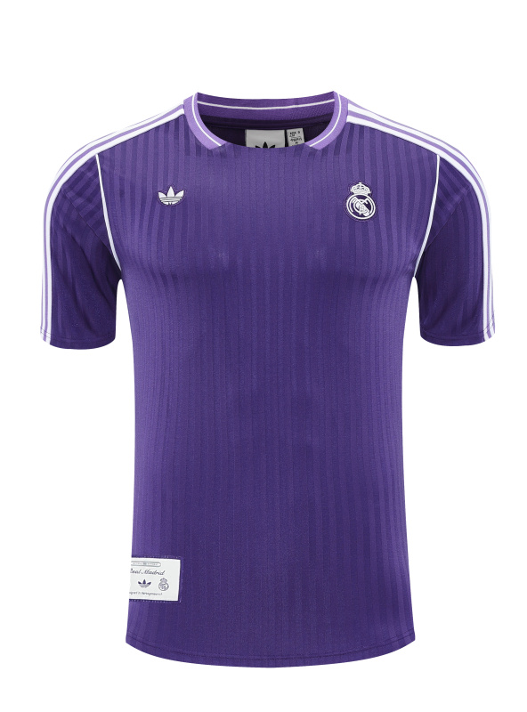 Real Madrid Short Sleeve Training Kit 2025/2026 New Season Football Jersey Sports Shirt
