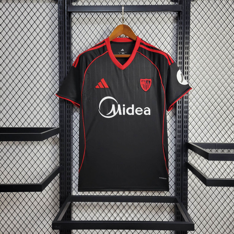Sevilla 2nd Away 2025/2026 New Season Football Jersey Sports Shirt