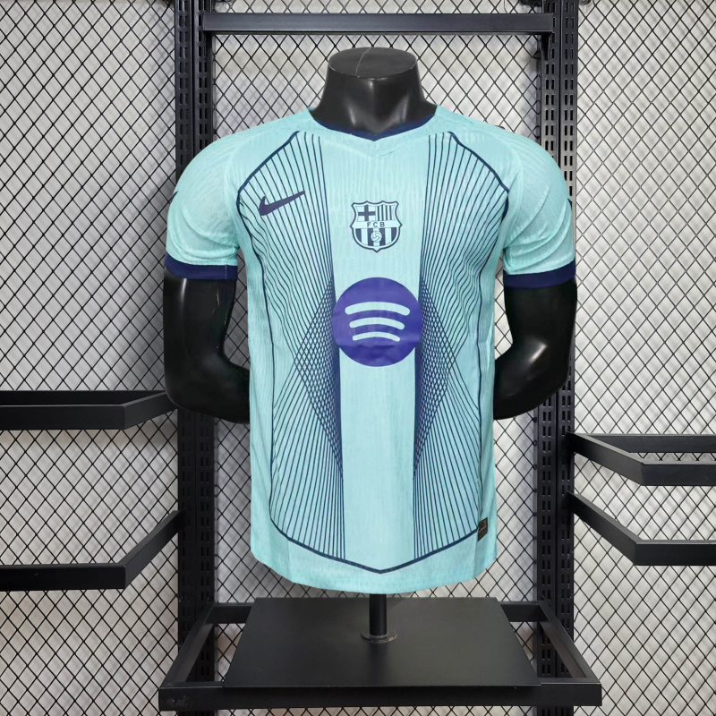 Player Barcelona Training Jersey 2025/2026 New Season Football Jersey Sports Shirt