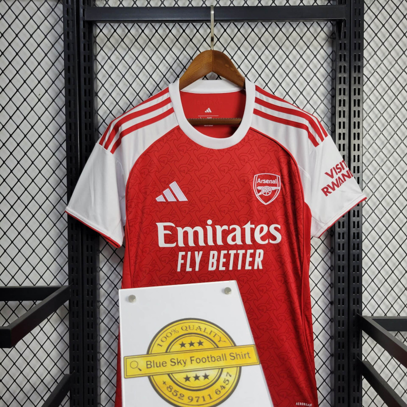 Arsenal Home 2025/0226 New Season Football Jersey Sports Shirt