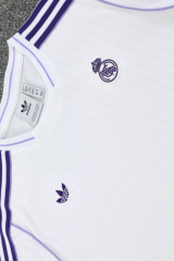 Real Madrid Short Sleeve Training Kit 2025/2026 New Season Football Jersey Sports Shirt