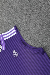 Real Madrid Vest Short Sleeve Training Kit 2025/2026 New Season Football Jersey Sports Shirt