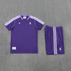 Real Madrid Short Sleeve Training Kit 2025/2026 New Season Football Jersey Sports Shirt