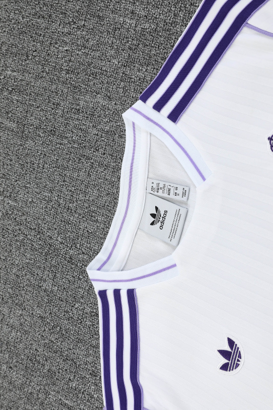 Real Madrid Short Sleeve Training Kit 2025/2026 New Season Football Jersey Sports Shirt