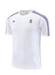 Real Madrid Short Sleeve Training Kit 2025/2026 New Season Football Jersey Sports Shirt
