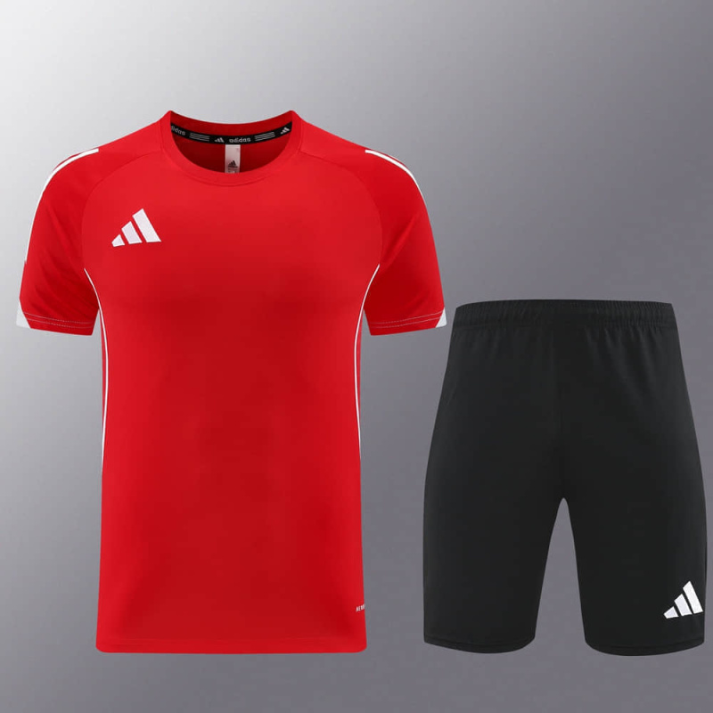 Adidas Short Sleeve Training Kit 2025/2026 New Season Football Jersey Sports Shirt
