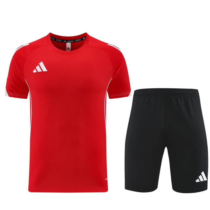 Adidas Short Sleeve Training Kit 2025/2026 New Season Football Jersey Sports Shirt