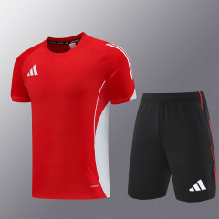 Adidas Short Sleeve Training Kit 2025/2026 New Season Football Jersey Sports Shirt