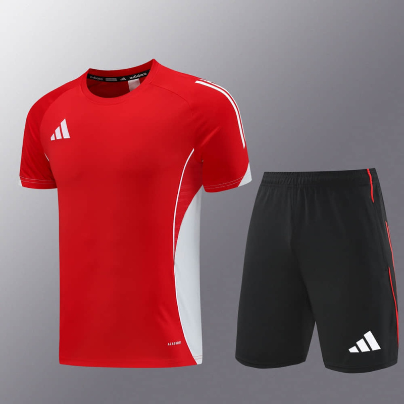 Adidas Short Sleeve Training Kit 2025/2026 New Season Football Jersey Sports Shirt