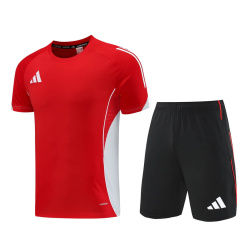 Adidas Short Sleeve Training Kit 2025/2026 New Season Football Jersey Sports Shirt