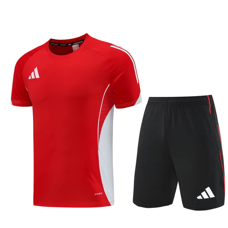 Adidas Short Sleeve Training Kit 2025/2026 New Season Football Jersey Sports Shirt