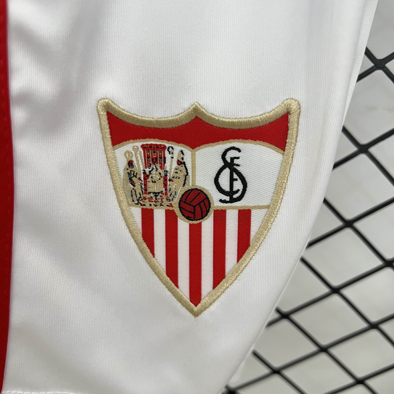 KIDS Sevilla Home 2025/2026 new season Football Jersey Sports shirt
