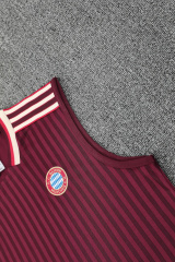 Bayern Munich Vest Short Sleeve Training Kit 2025/2026 New Season Football Jersey Sports Shirt