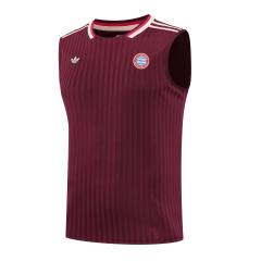 Bayern Munich Vest Short Sleeve Training Kit 2025/2026 New Season Football Jersey Sports Shirt