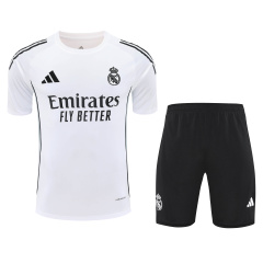 Real Madrid Short Sleeve Training Kit 2025/2026 New Season Football Jersey Sports Shirt