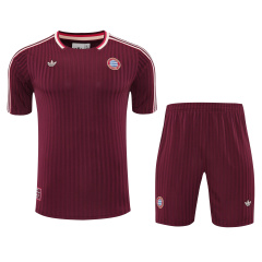 Bayern Munich Short Sleeve Training Kit 2025/2026 New Season Football Jersey Sports Shirt