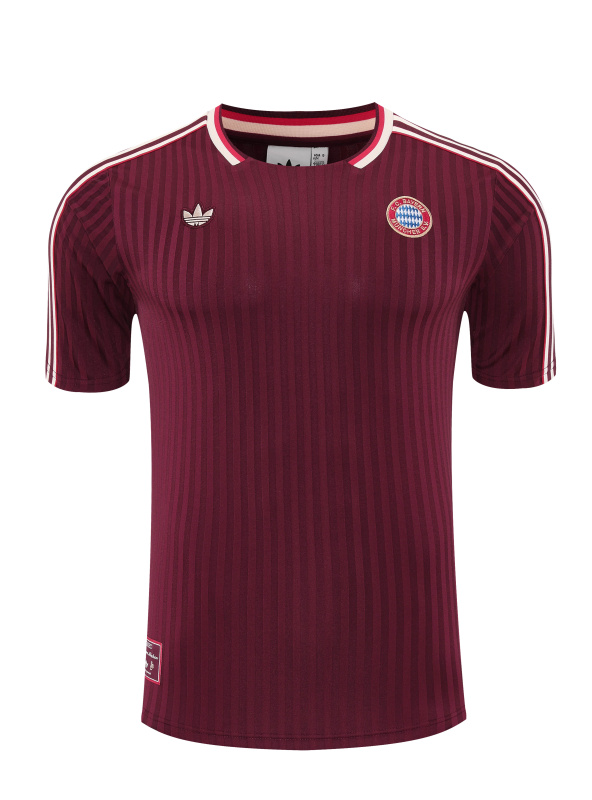 Bayern Munich Short Sleeve Training Kit 2025/2026 New Season Football Jersey Sports Shirt