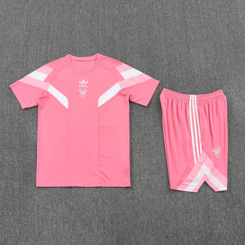 Inter Miami Short Sleeve Training Kit 2025/2026 New Season Football Jersey Sports Shirt