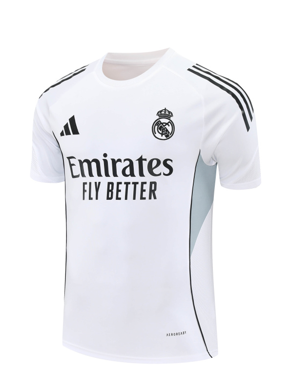 Real Madrid Short Sleeve Training Kit 2025/2026 New Season Football Jersey Sports Shirt