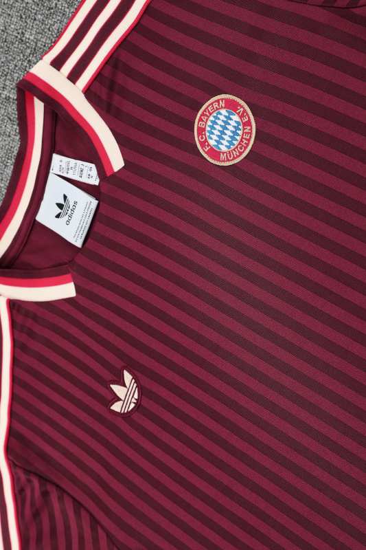 Bayern Munich Short Sleeve Training Kit 2025/2026 New Season Football Jersey Sports Shirt