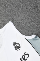 Real Madrid Vest Short Sleeve Training Kit 2025/2026 New Season Football Jersey Sports Shirt