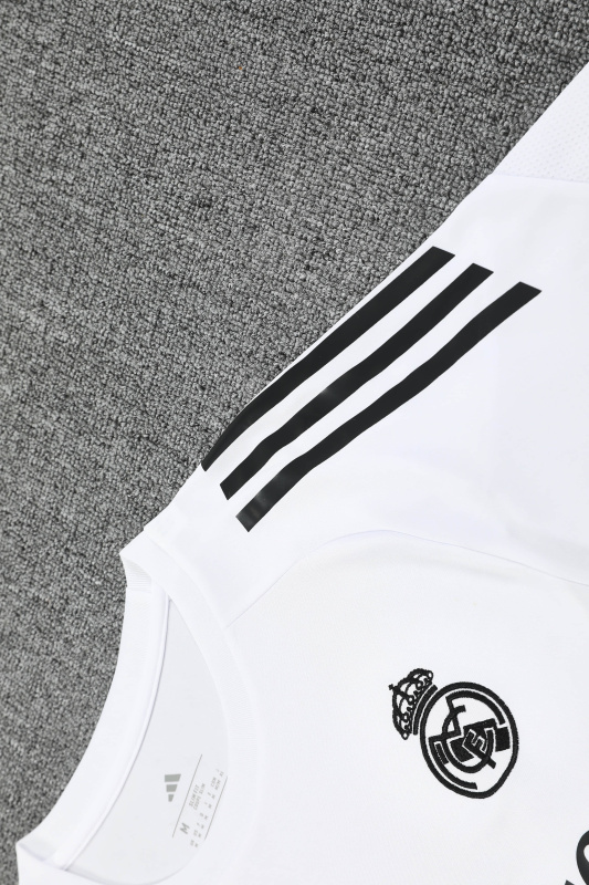 Real Madrid Short Sleeve Training Kit 2025/2026 New Season Football Jersey Sports Shirt